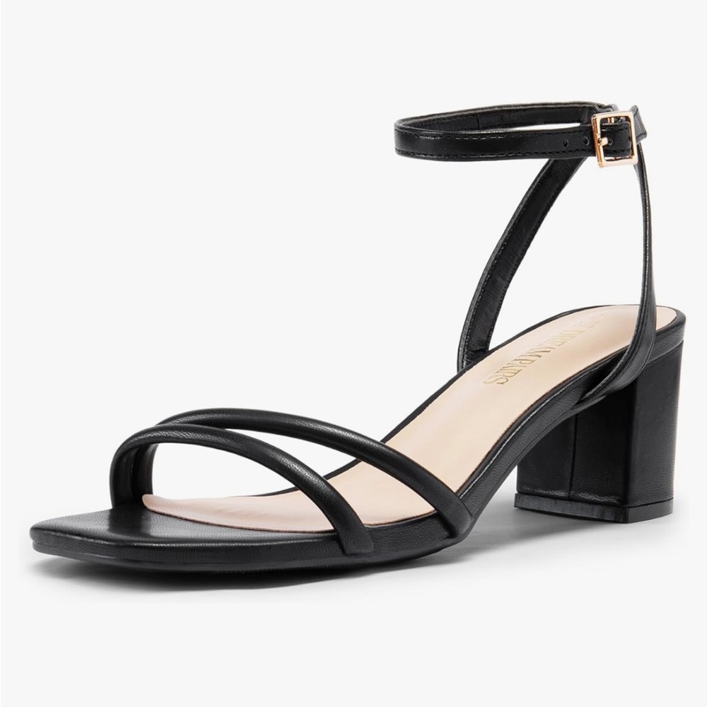 Dream Paris Block Strap Heel - NEW in Box - Size 7.5